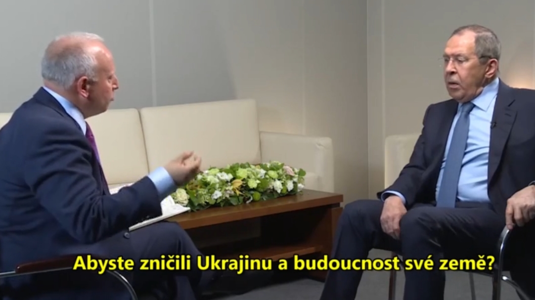 lavrov rozhovor bbc