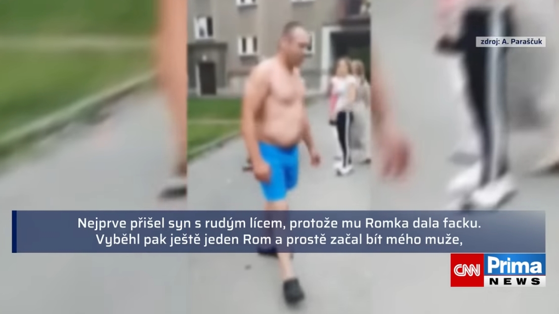 romové ukrajinci bitka