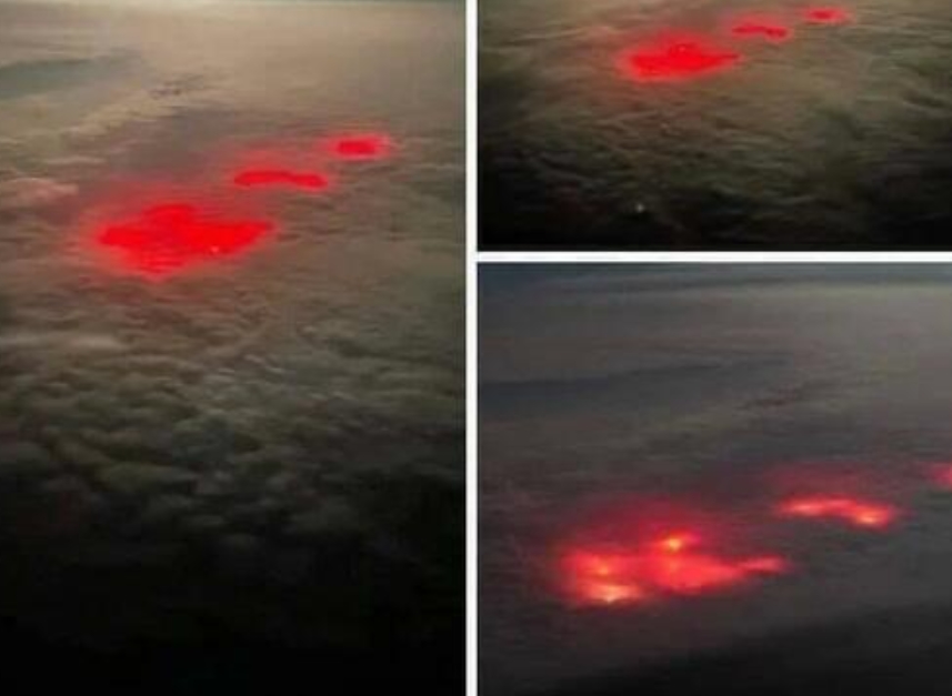 záhadná červená světla