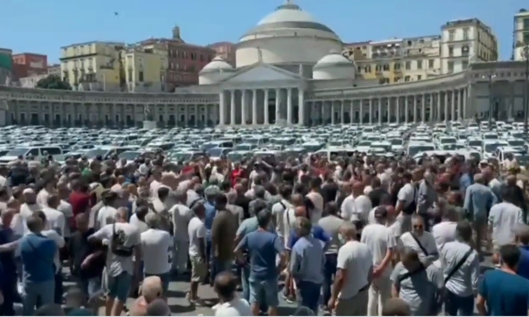 protest taxikáři