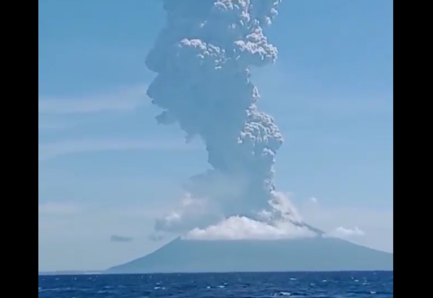sopka erupce