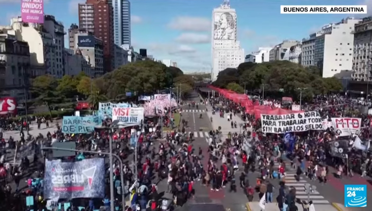 argentina protesty