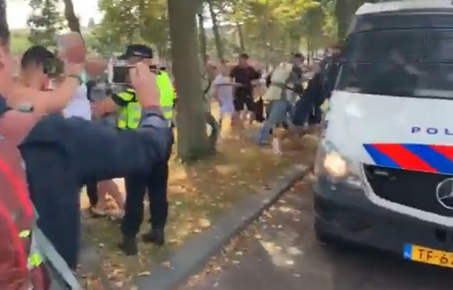 nizozemí protest provokatéři
