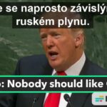 trump plyn německo