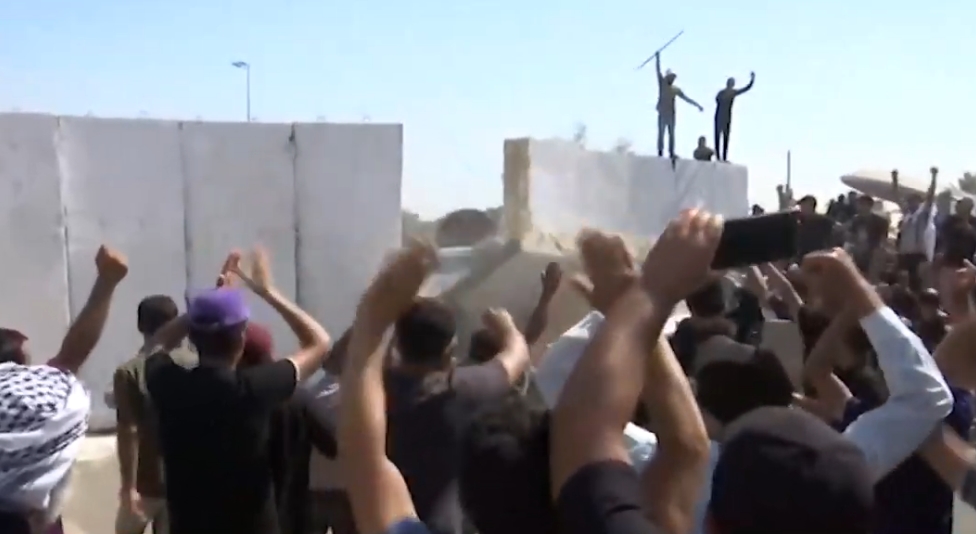 irák protest