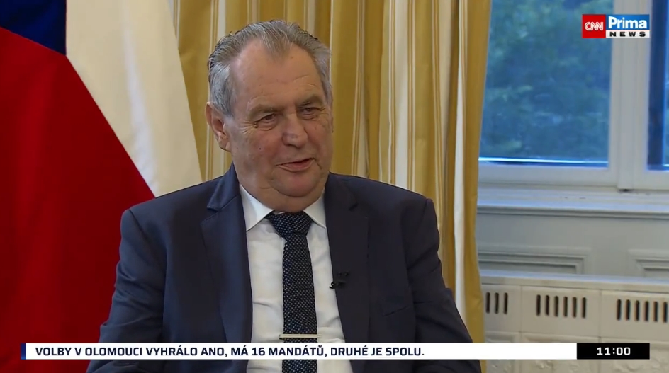 zeman volby