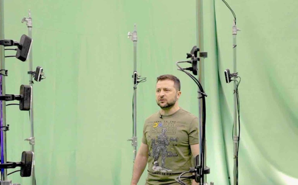 zelensky hologram