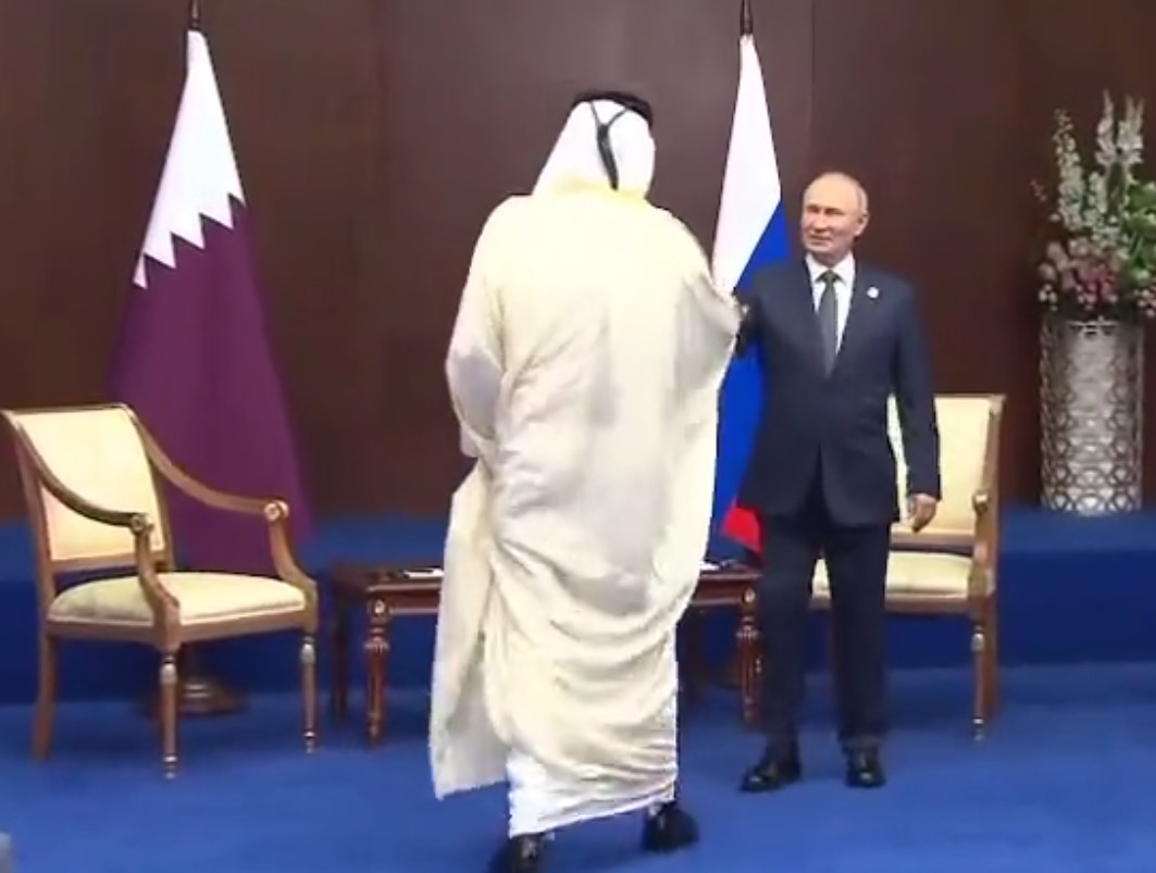 katarský emír putin