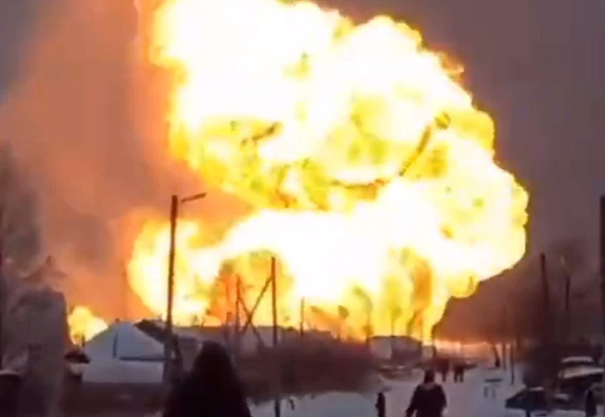exploze plynovod