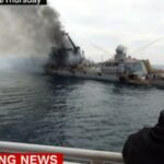 moskva potopena