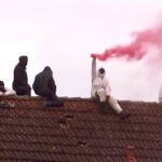 zelení německo uhlí protest