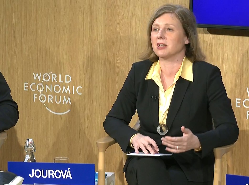 věra jourová davos