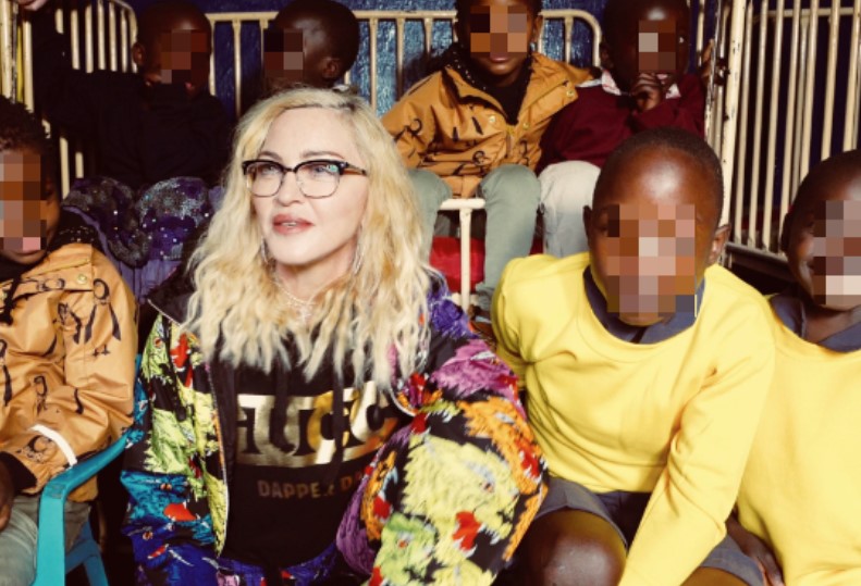 madonna zneužívání dětí