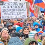 protest proti vládě