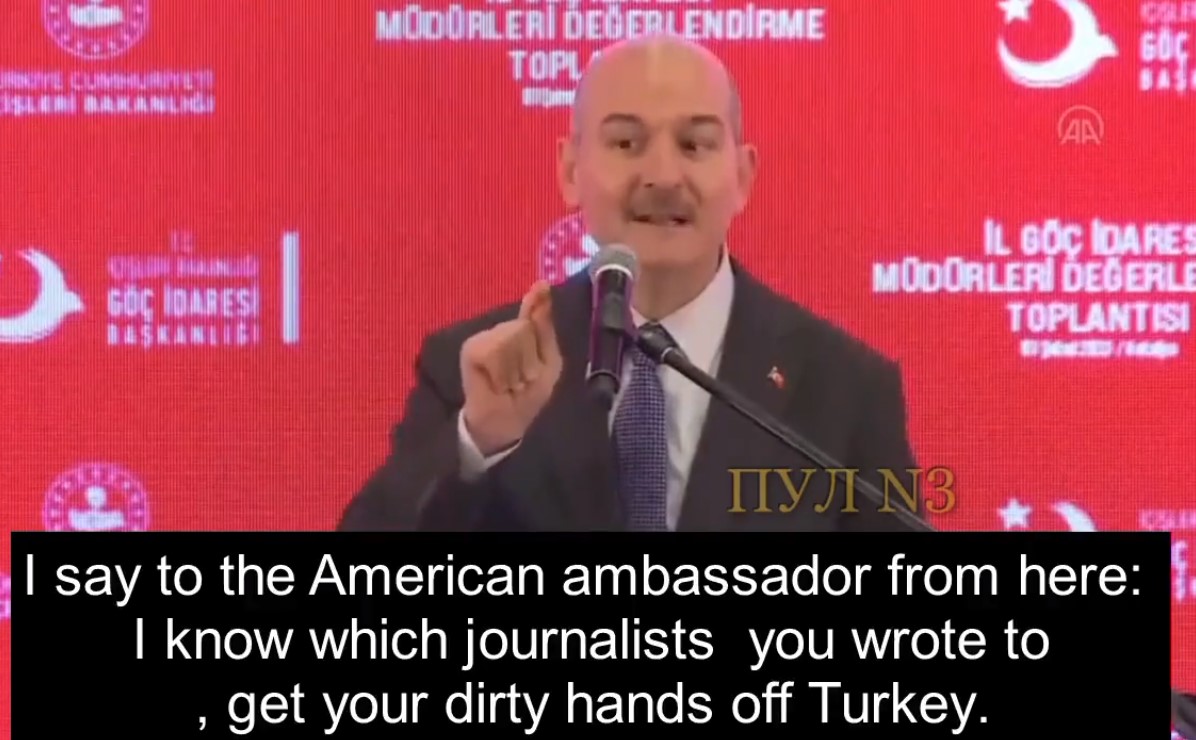 turecký ministr vnitra