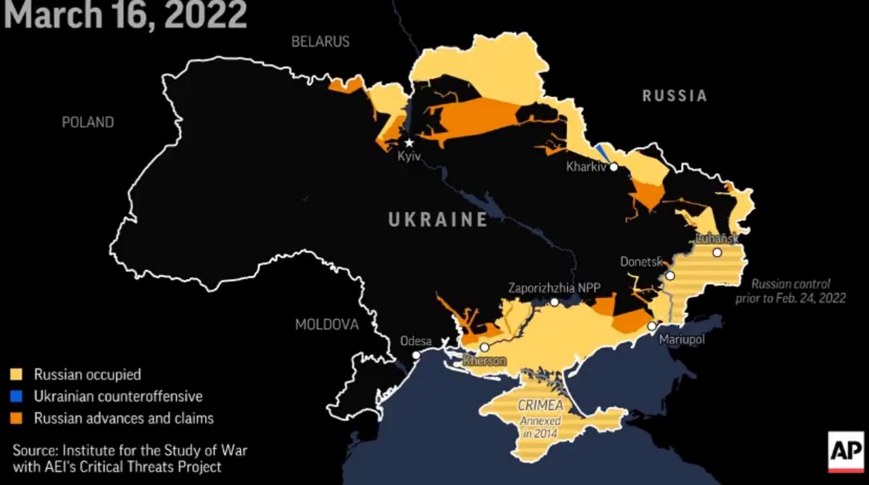 rok války na ukrajině souhrn