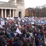 mnichovská konference protest