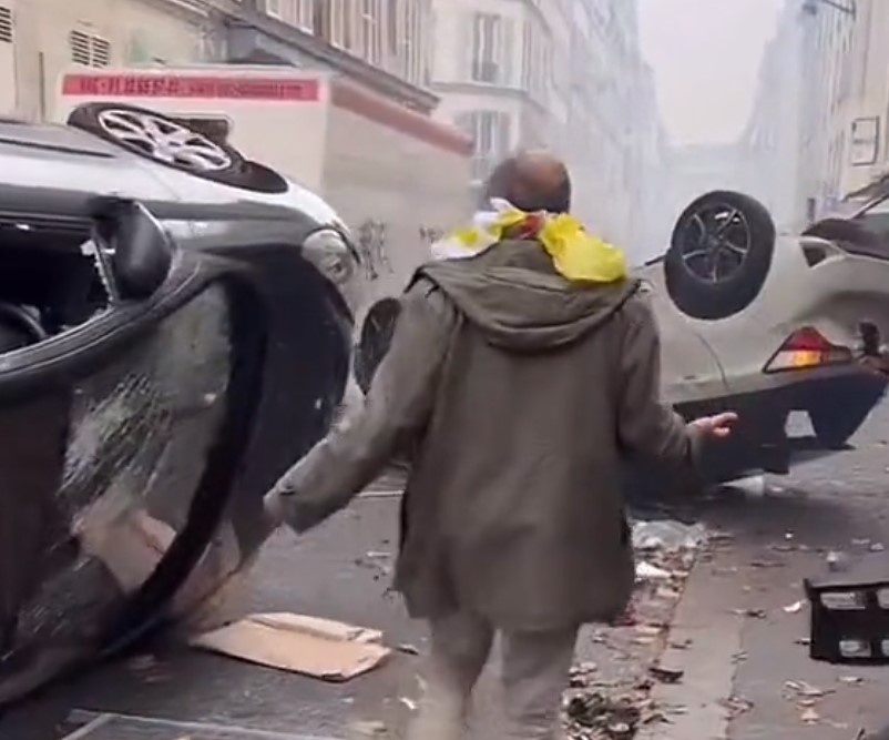 francie protest důchod reforma