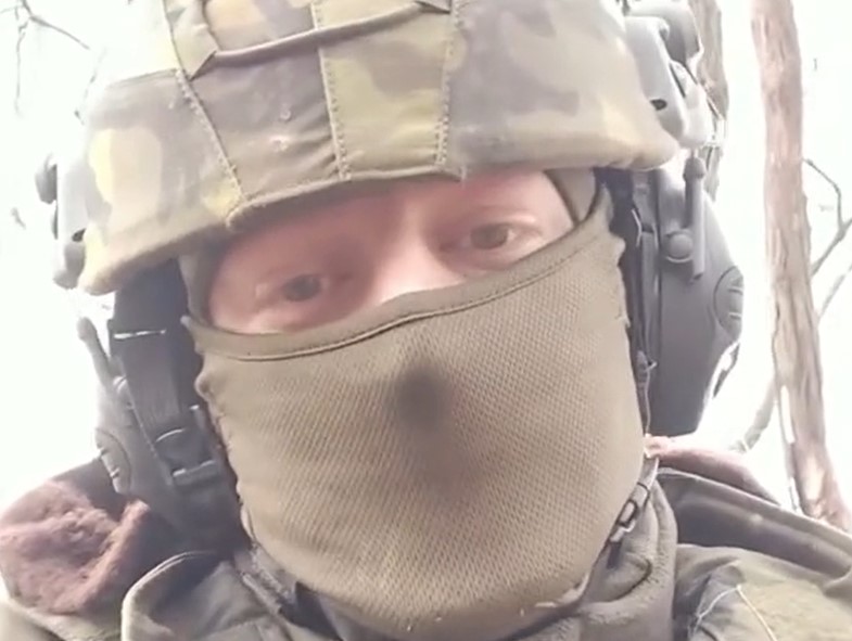 čech bojující na ukraijně