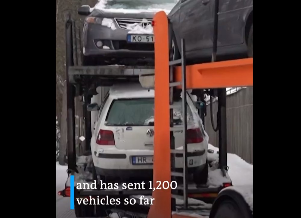 zabavená auta na ukrajinu