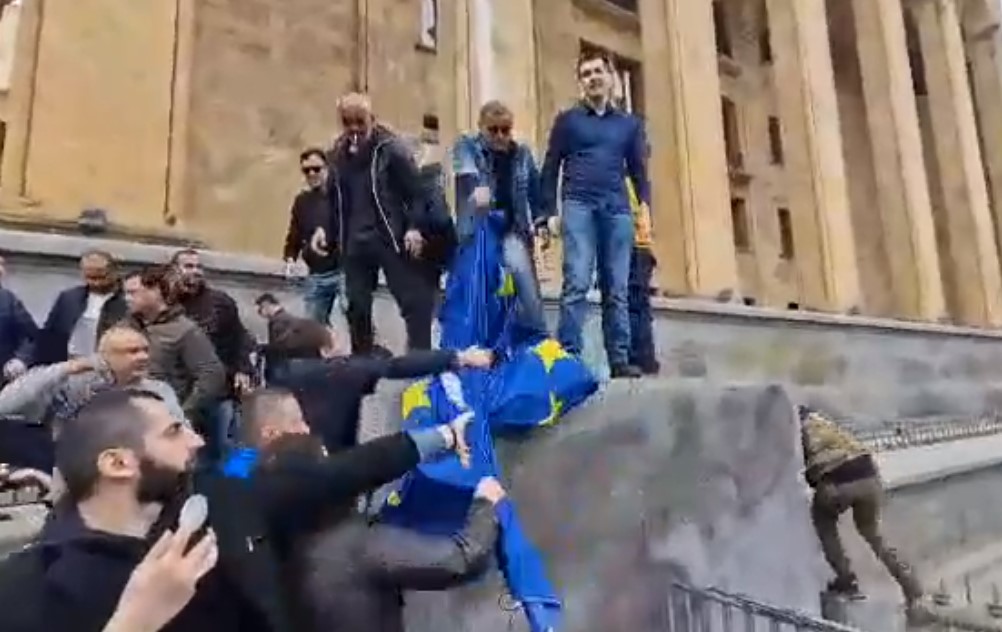 gruzie protest eu
