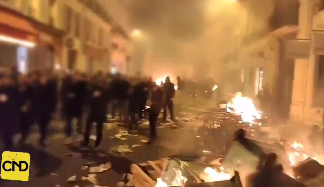 francie protest důchodová reforma