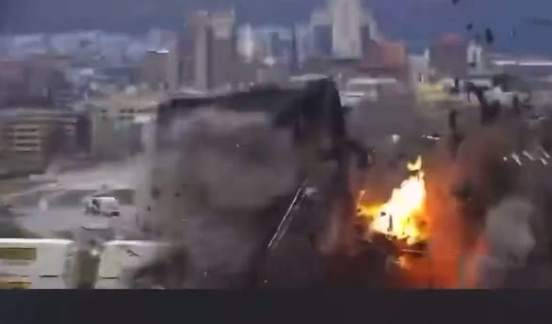 exploze továrna na čokoládu