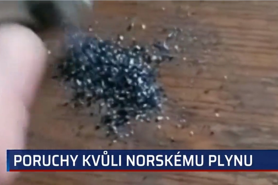 kotel špatný plyn