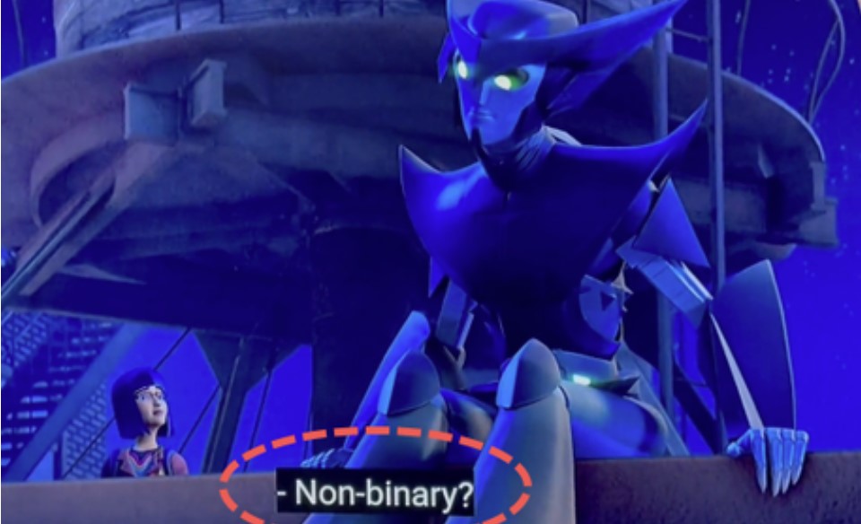 nebinární transformer