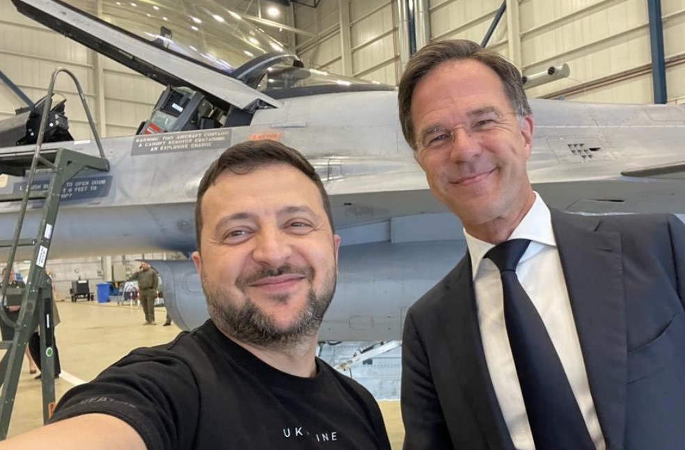f-16 zelenskyj ukrajina