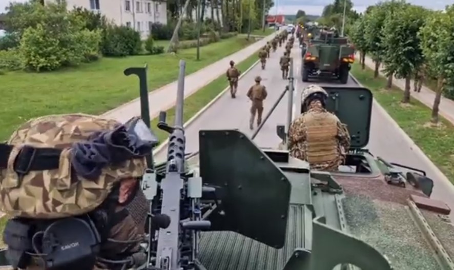 polsko bělorusko armáda hranice