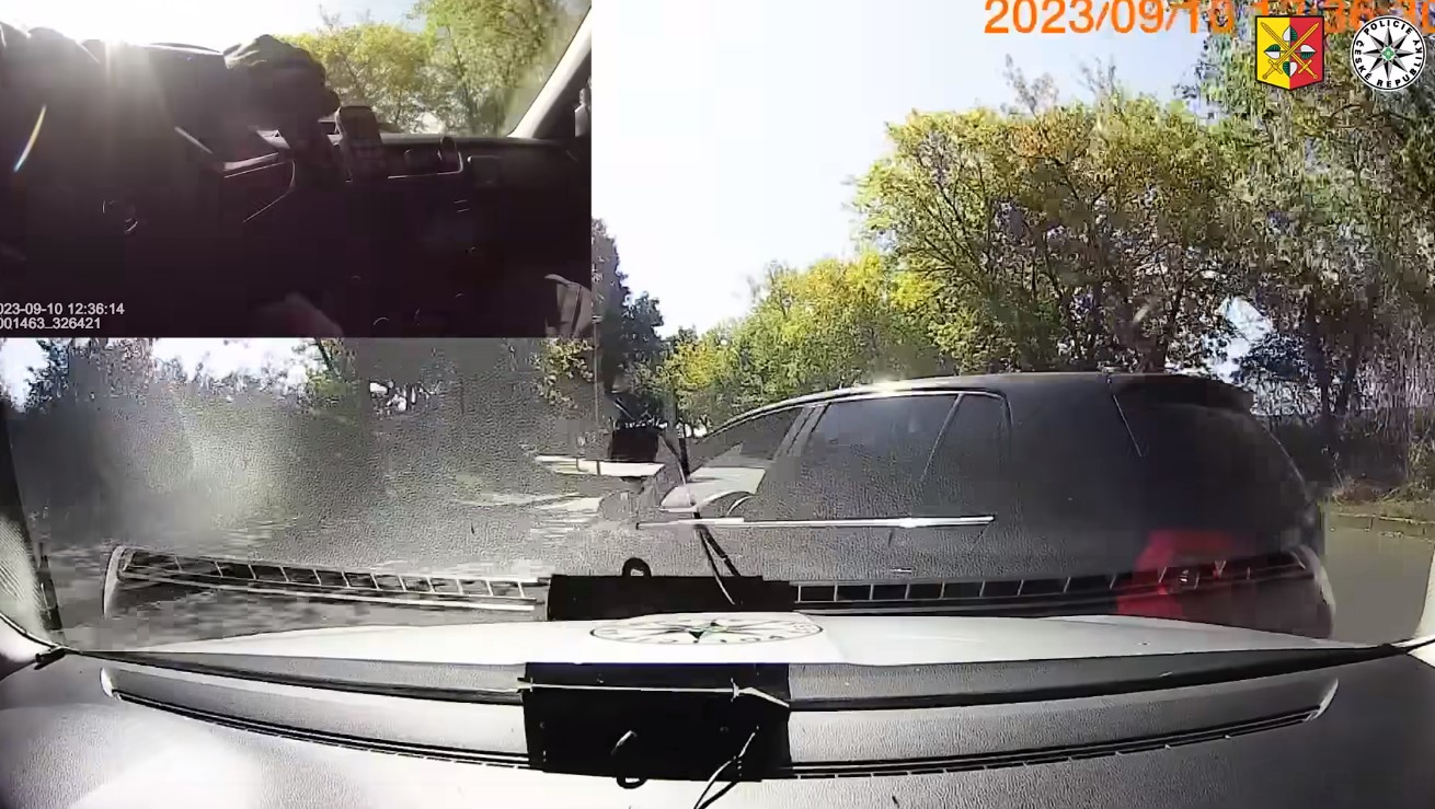 policie pit manévr
