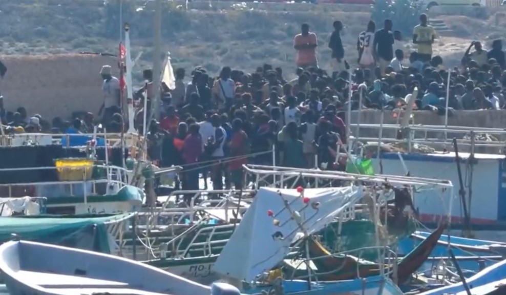 lampedusa migranti
