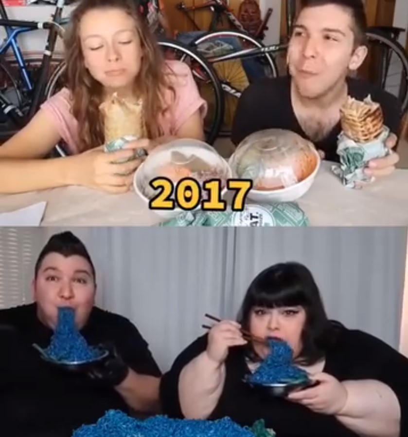 obezita přejídání youtubeři