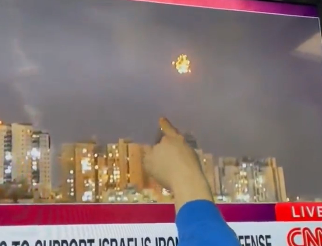 ufo gaza rakety