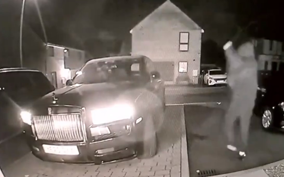 krádež rolls-royce