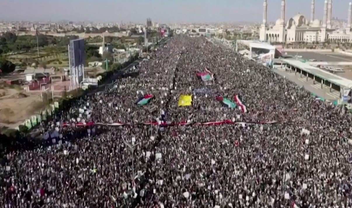 jemen protest
