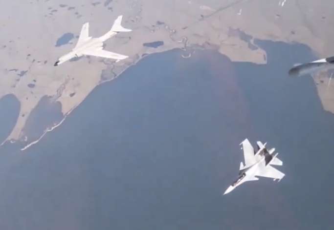rusko čína bombardér aljaška