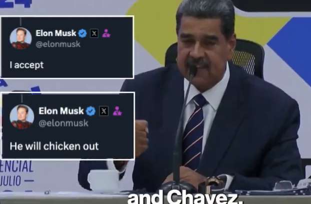 maduro musk souboj