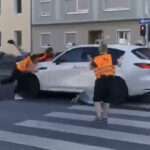 klimatičtí aktivisté řidič linz