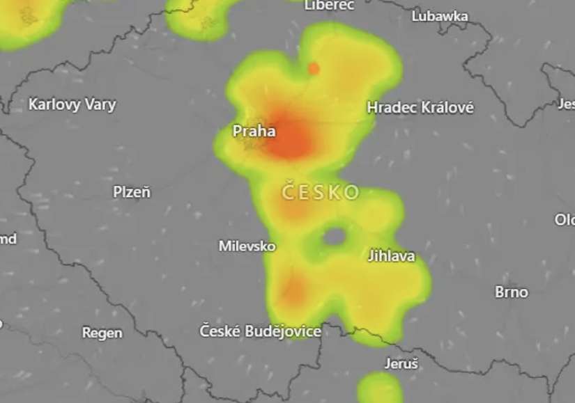 bouřky česko výstraha