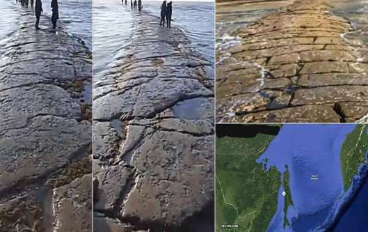 kamenná cesta tichý oceán