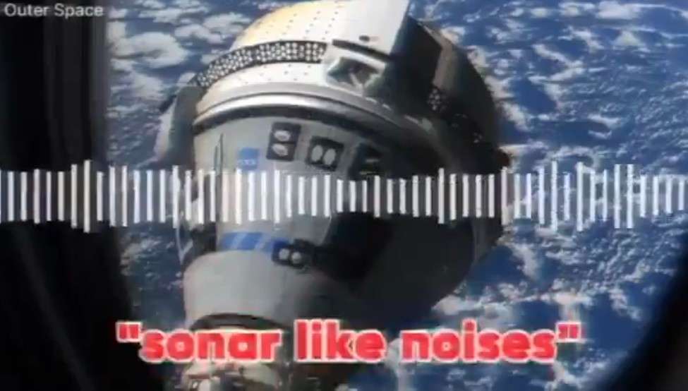 záhadné zvuky starliner